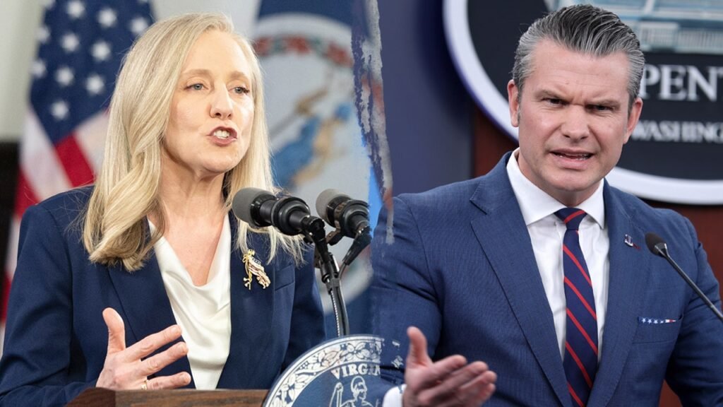 Spanberger lashes out at Pentagon after Hegseth pulls colleges’ support over woke ‘ideologies’