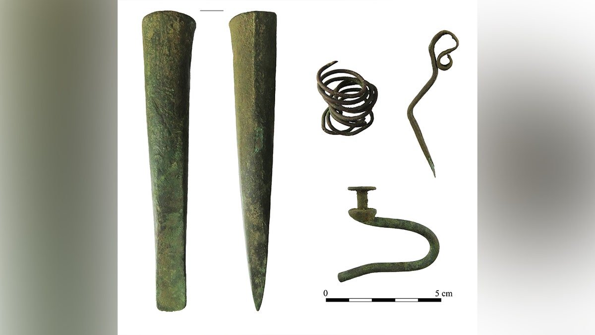 Artifacts at Stolzenberg site