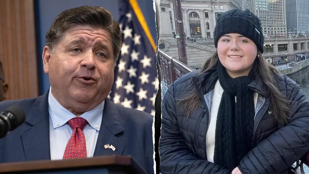Illinois Gov Pritzker admits ‘real failures’ as slain Chicago student’s hometown pays tribute in lights Illinois Gov Pritzker admits ‘real failures’ as slain Chicago student’s hometown pays tribute in lights