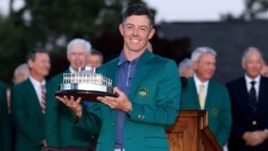 Rory McIlroy’s first Masters Champions dinner features elk and a dish inspired by green jacket holder’s mom