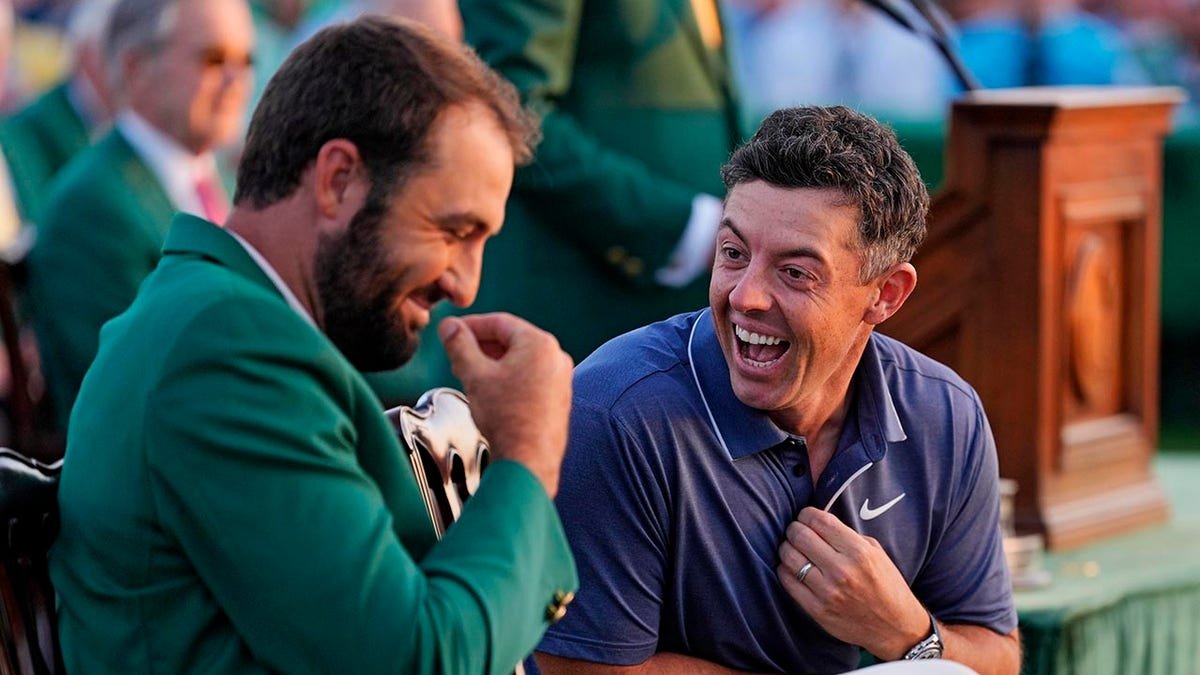 Scottie Scheffler and Rory McIlroy