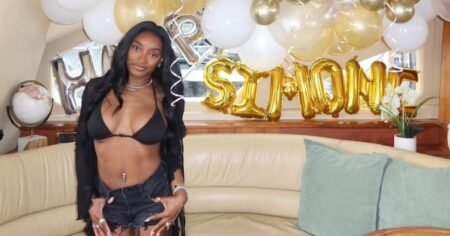 Simone Biles Shows Off Her Bikini Body While Celebrating Her 29th Birthday on a Yacht
