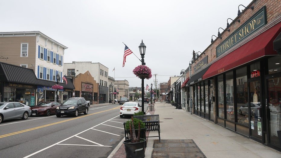 Small business storefronts along Main Street