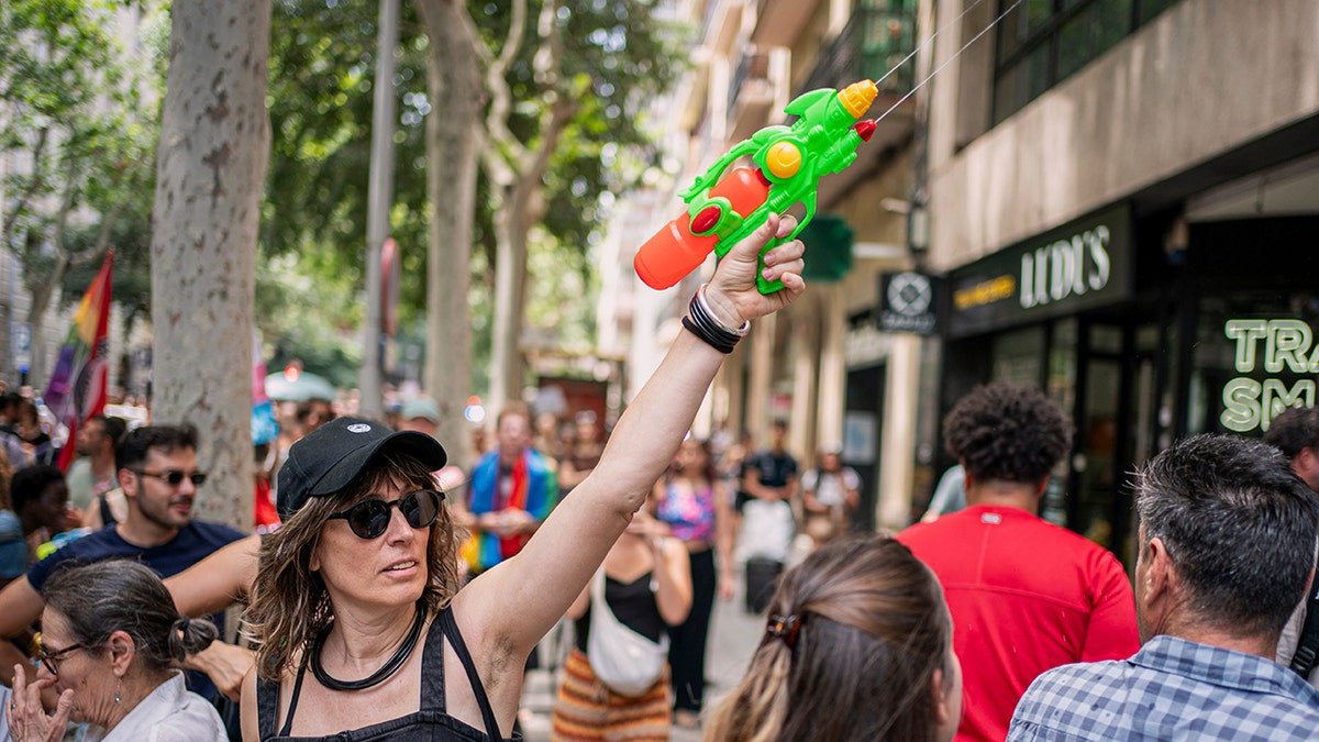 Barcelona citizens held a large protest last summer, with some spraying tourists with water guns to register dismay at their presence.