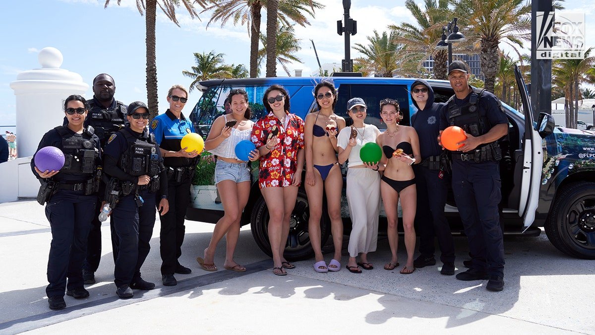 Spring breakers in Fort Lauderdale, Florida
