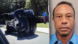 Tiger Woods arrested in DUI crash with ‘white pills’ found in his pocket, affidavit says