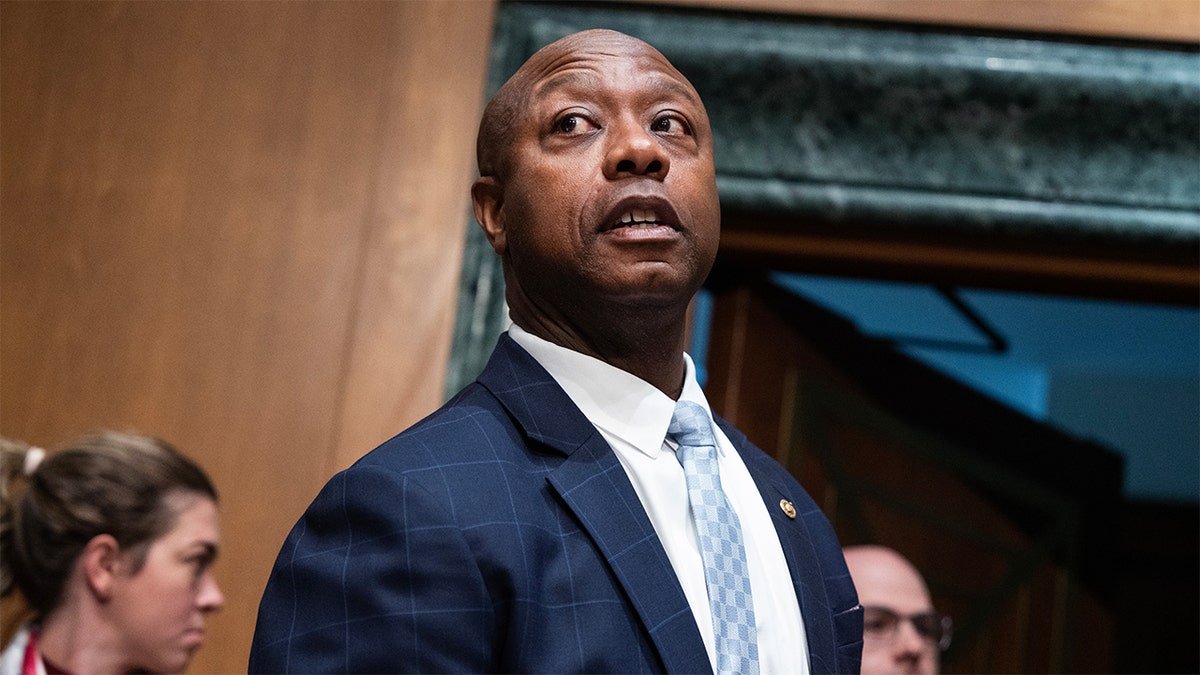 Tim Scott on Capitol Hill