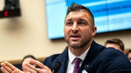 Tim Tebow urges Congress to fight child trafficking, abuse in emotional plea: ‘Darkest hour of need’ Tim Tebow urges Congress to fight child trafficking, abuse in emotional plea: ‘Darkest hour of need’