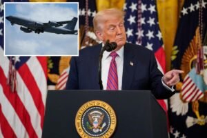 Trump blasts ‘misleading’ media reporting US tanker planes destroyed by Iran