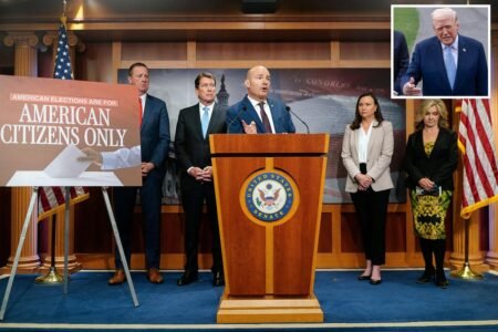 Trump ties deal reopening DHS to passage of SAVE America Act, implores Republicans ‘kill the filibuster and stay in DC for Easter’