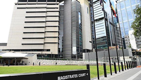 A magistrate’s son faced a committal hearing in Brisbane Magistrates Court.