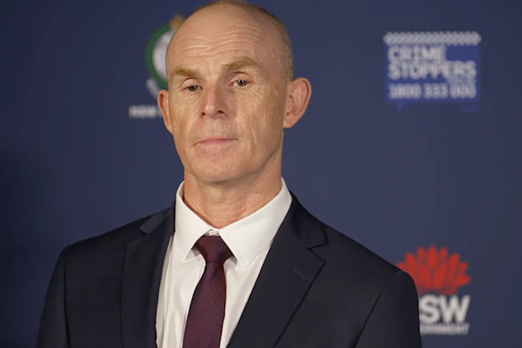 Strikeforce Raptor’s Detective Inspector Brad Abdy.