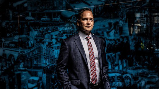 Victoria Police Detective Sergeant Jason Regan was part of a major undercover operation. 