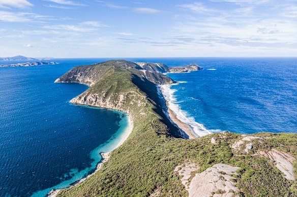 The Bald Head Trail in Albany.
