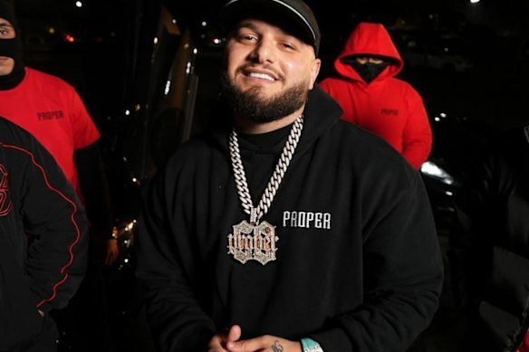 Rapper Ay Huncho, whose legal name is Ali Younes.