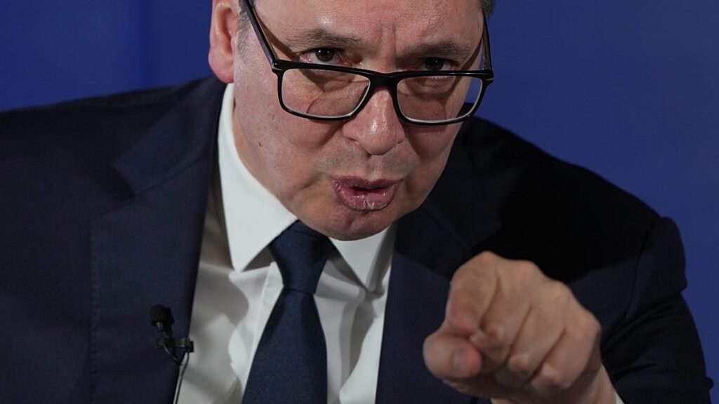 Serbia’s Vučić clashes with Péter Magyar over Putin ‘godfather’ remark Serbia’s Vučić clashes with Péter Magyar over Putin ‘godfather’ remark