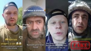 Deepfakes of frontline Ukrainian soldiers aim to undermine morale