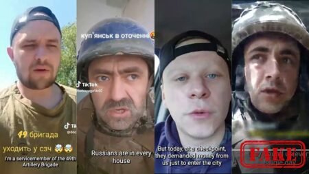Deepfakes of frontline Ukrainian soldiers aim to undermine morale