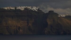 Santorini introduces restrictions as volcanic activity is monitored