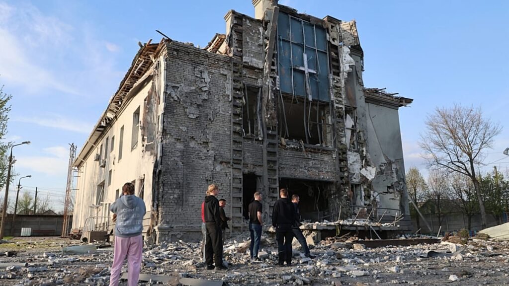 Bombed Ukraine retaliates against Russian military targets