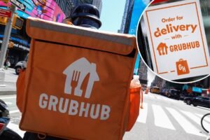 Your GrubHub courier might not actually work for GrubHub — so the company can avoid paying minimum wage
