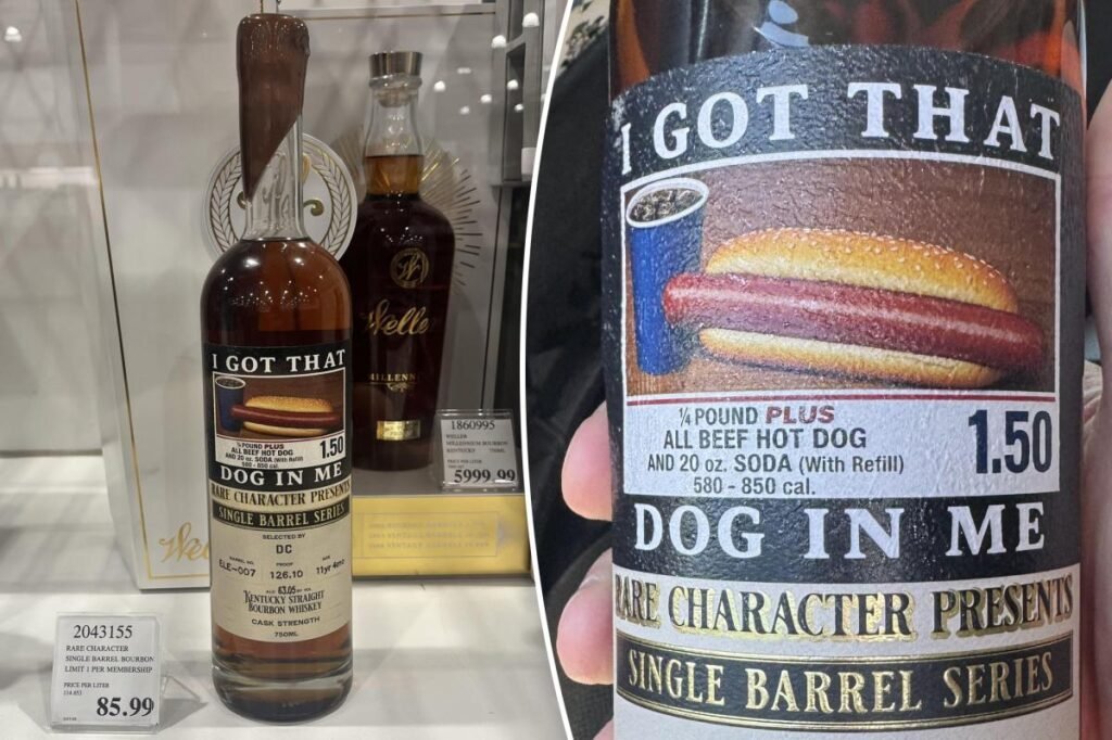 Costco’s new bourbon is hugely popular — and weirdly inspired by .50 fan-fave snack: ‘Subtle notes of hot dog water’