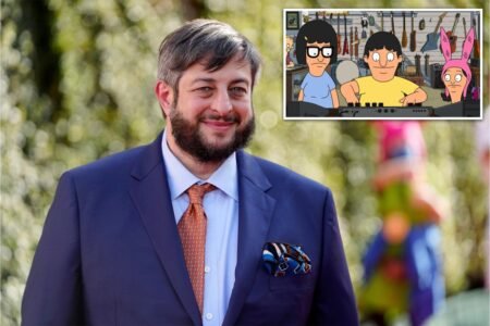 Horrifying video shows ‘Bob’s Burgers’ actor Eugene Mirman’s car engulfed in flames in crash that nearly killed him