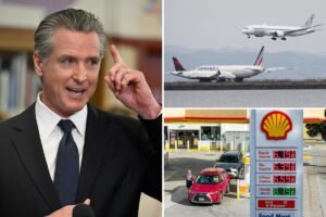 Woke Gavin Newsom ‘green’ jet fuel plan could spike California gas prices again Woke Gavin Newsom ‘green’ jet fuel plan could spike California gas prices again