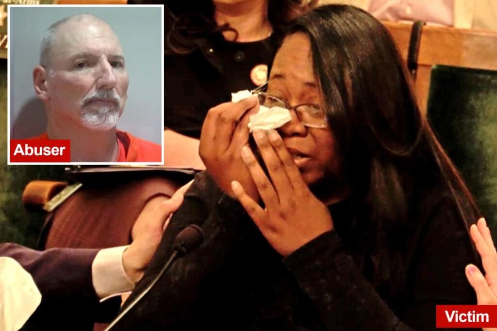 Heartbreaking moment sex abuse survivor begs Calif. Dems to change elder parole law Heartbreaking moment sex abuse survivor begs Calif. Dems to change elder parole law