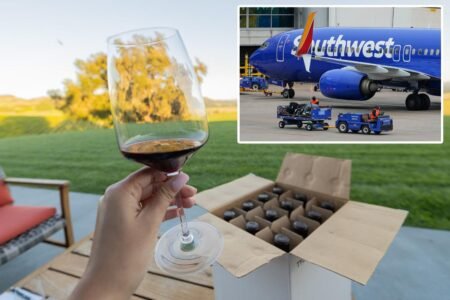 Popular budget airline is letting passengers check a case of wine for free after recent bag fee uproar