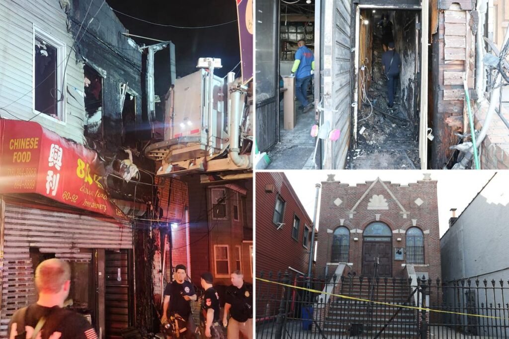 Pyromaniac set NYC synagogue, restaurant and funeral home on fire in deranged spree: cops