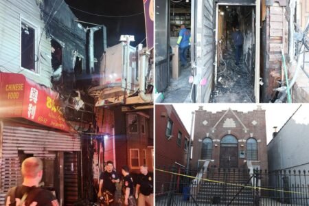 Pyromaniac set NYC synagogue, restaurant and funeral home on fire in deranged spree: cops