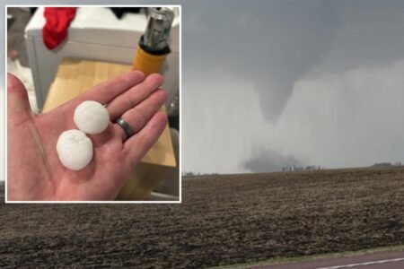 Midwest slammed with dangerous tornado, hail threats which could impact over 130M people