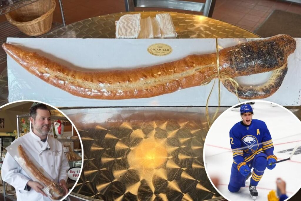 Bakery roasted over X-rated Buffalo Sabres bread for Stanley Cup playoffs