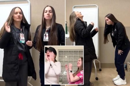 Miracle as twin sisters get pregnant at exactly the same time — despite one believing she was infertile