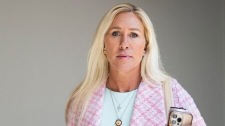 Former Rep MTG vents that she’s ‘so beyond done,’ characterizing Trump’s address as ‘WAR WAR WAR’