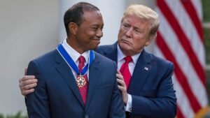 Tiger Woods told authorities he was ‘talking to the president’ before DUI arrest, bodycam footage shows