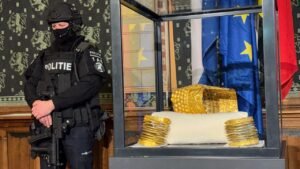 Priceless ancient golden helmet stolen in Dutch museum heist recovered a year later Priceless ancient golden helmet stolen in Dutch museum heist recovered a year later