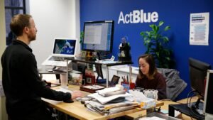 Dem fundraising giant ActBlue rocked by allegations it misled Congress about foreign donations Dem fundraising giant ActBlue rocked by allegations it misled Congress about foreign donations