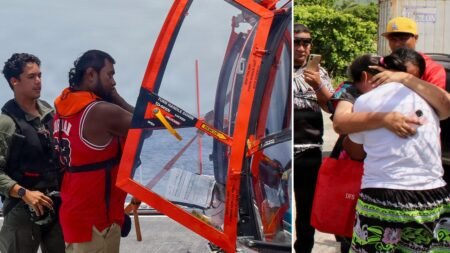 Coast Guard rescues family stranded for days in Pacific after boat failure sets them adrift