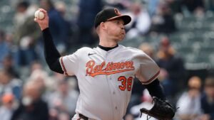 Orioles pitcher commits two errors on one play in disastrous outing Orioles pitcher commits two errors on one play in disastrous outing