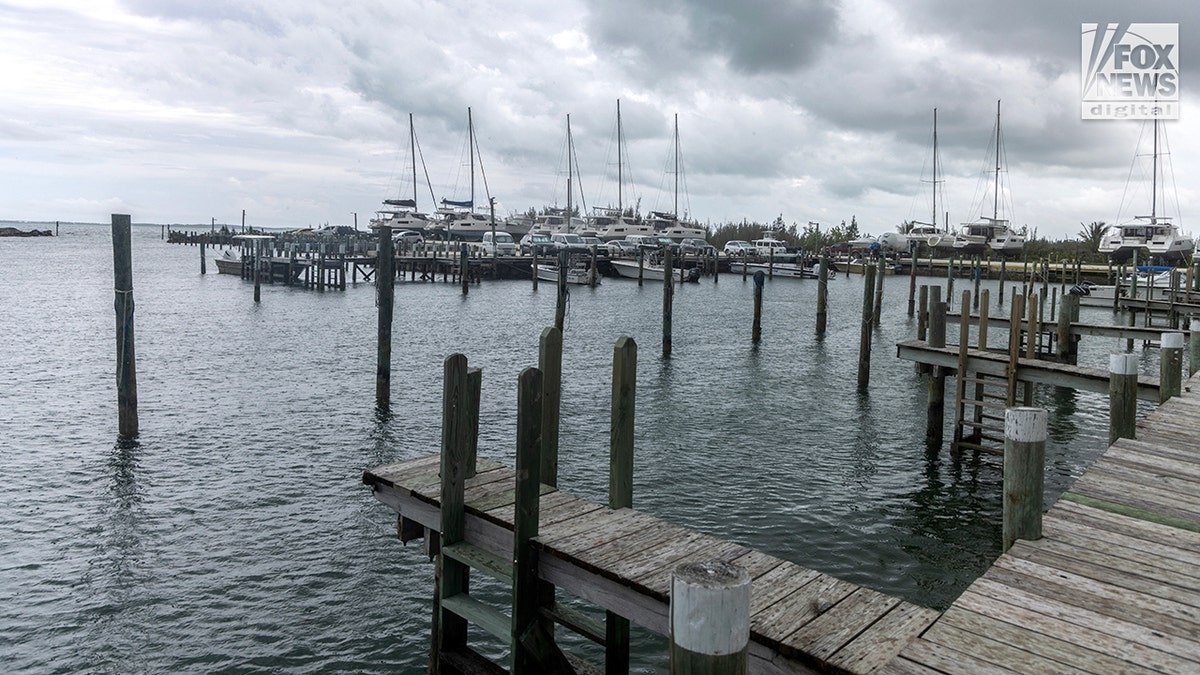 View of the boatyards in the Bahamas where the husband of a missing woman showed up