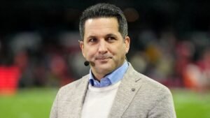 Adam Schefter Grilled Over Russini-Vrabel ‘Scandal’ And It Got Uncomfortable Adam Schefter Grilled Over Russini-Vrabel ‘Scandal’ And It Got Uncomfortable