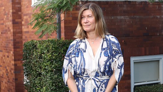 Mosman resident Angela Durrant at home on Muston St