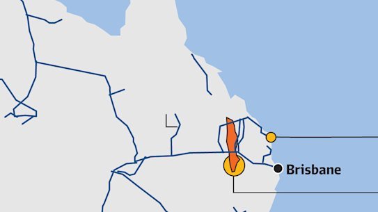 The Taroom Trough lies close to existing energy infrastructure.
