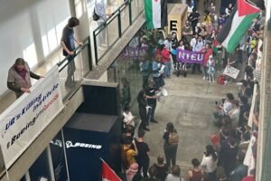 ‘River to sea’ accused claims charge over Boeing banner ‘insane’ ‘River to sea’ accused claims charge over Boeing banner ‘insane’