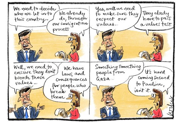 Angus Taylor should look at his own values Angus Taylor should look at his own values