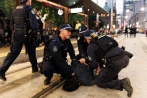 Court strikes down Minns government’s controversial protest restrictions