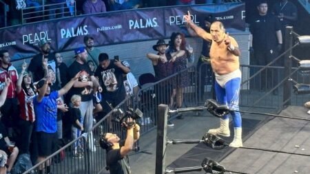 Blue Panther and Último Guerrero steal the show at CMLL’s first-ever US event in Las Vegas