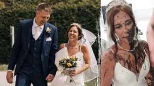 Bride’s sister-in-law douses her in black paint moments before ceremony in horrifying ‘revenge’ attack